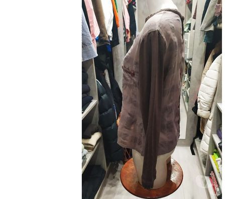 Vêtements occasion Moselle Florange - 57190 - Photos Vivastreet blouse marron manche longue T 42