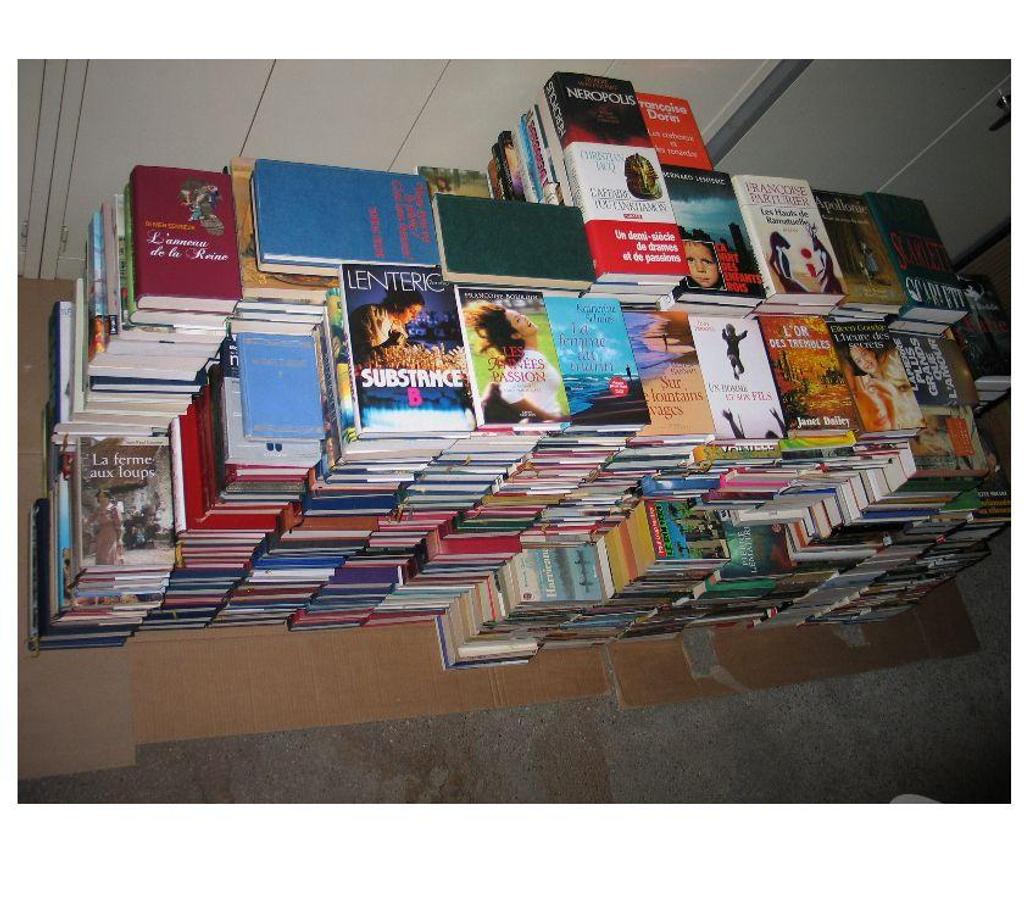 Livres occasion Essonne Quincy sous Senart - 91480 - Photos Vivastreet Lots livres tous types et DVD 