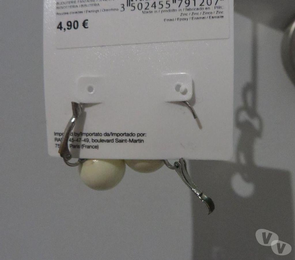 Bijoux occasion Puy-de-Dôme Clermont Ferrand - Photos Vivastreet Boucles d'oreilles