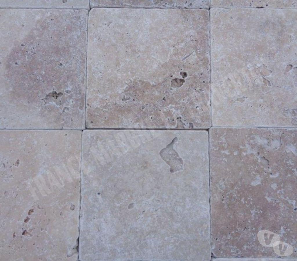  Var Forcalqueiret - 83136 - Photos Vivastreet Travertin Classique Beige 20x20 cm REF 685