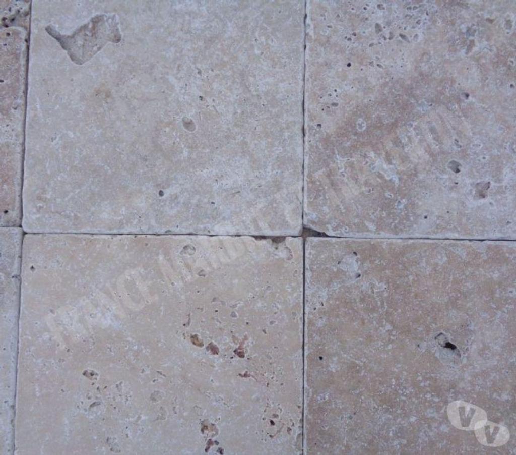  Var Forcalqueiret - 83136 - Photos Vivastreet Travertin Classique Beige 20x20 cm REF 685