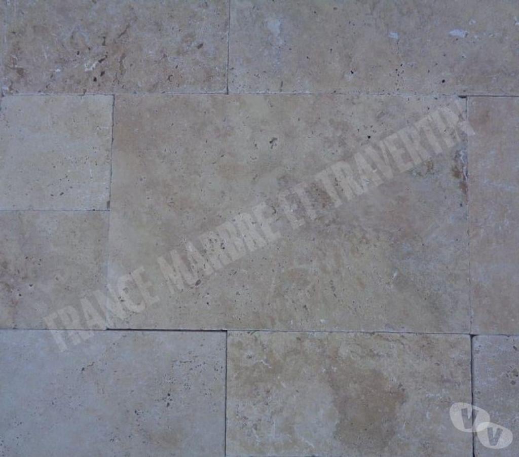  Var Forcalqueiret - 83136 - Photos Vivastreet Travertin Classique Clair Opus Romain REF 074