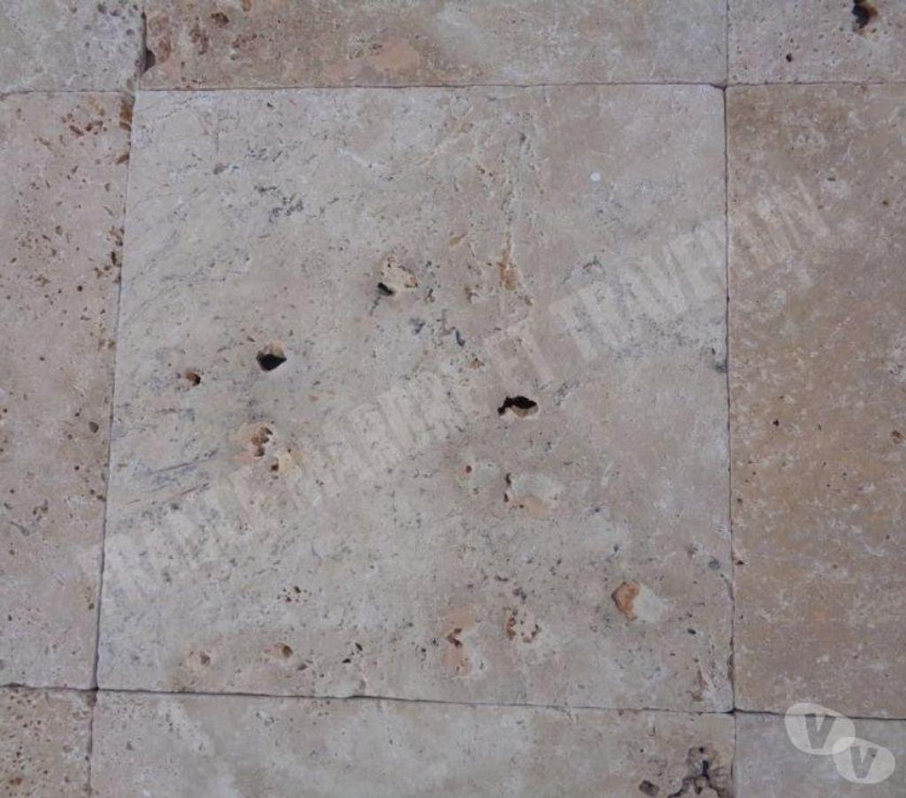  Var Forcalqueiret - 83136 - Photos Vivastreet Travertin Classique Beige 40x40 cm REF 007