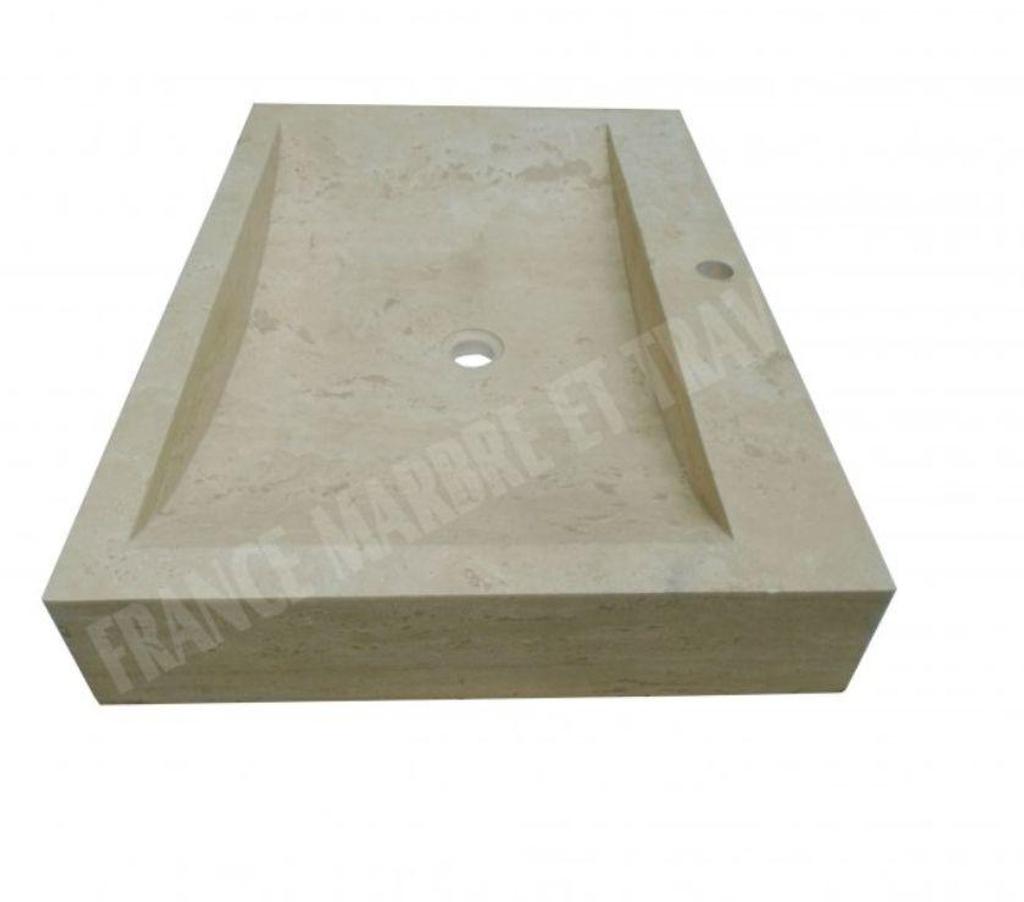  Var Forcalqueiret - 83136 - Photos Vivastreet Travertin Classique Beige Evier 80x55 cm REF 3283