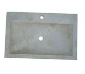Travertin Classique Beige Evier 70x45 cm REF 3247