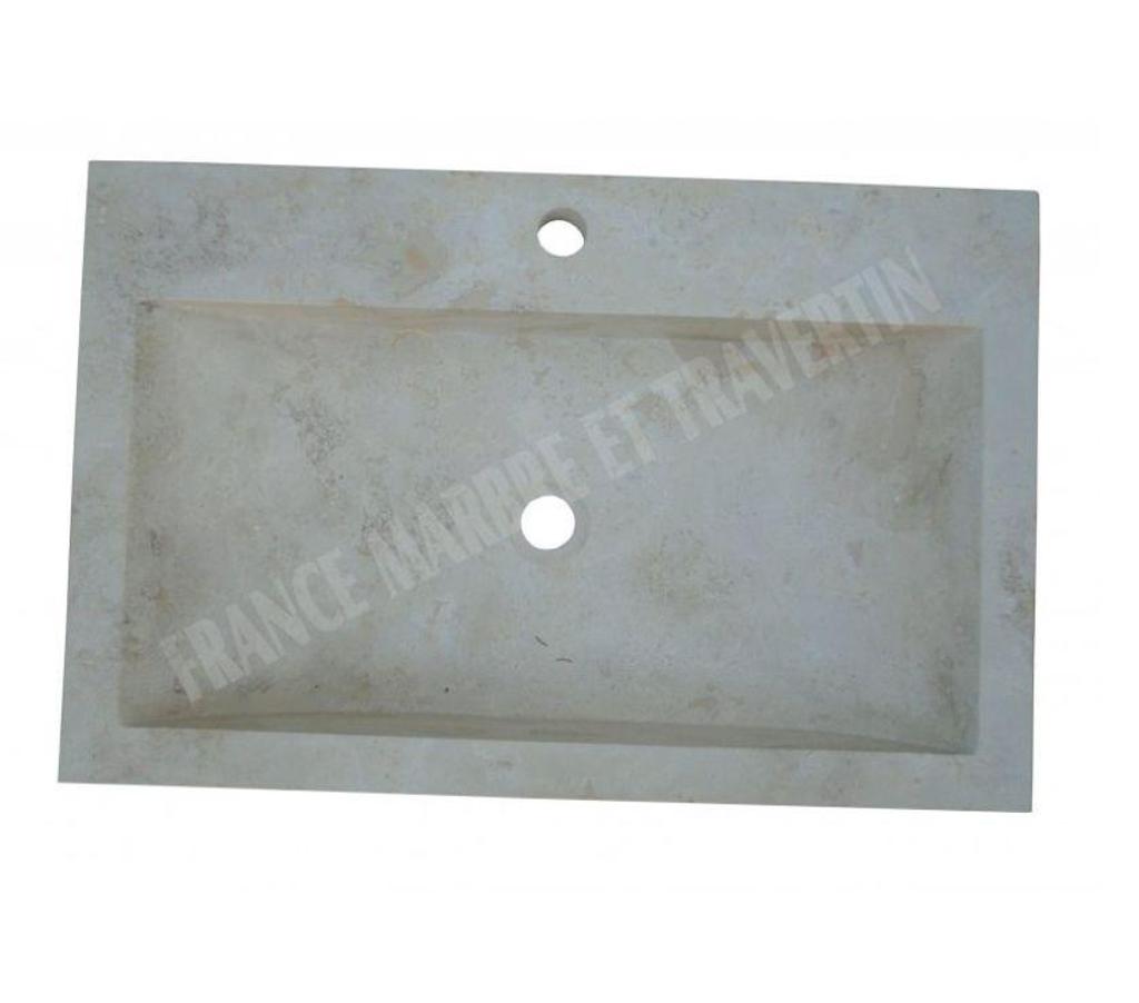  Var Forcalqueiret - 83136 - Photos Vivastreet Travertin Classique Beige Evier 70x45 cm REF 3247
