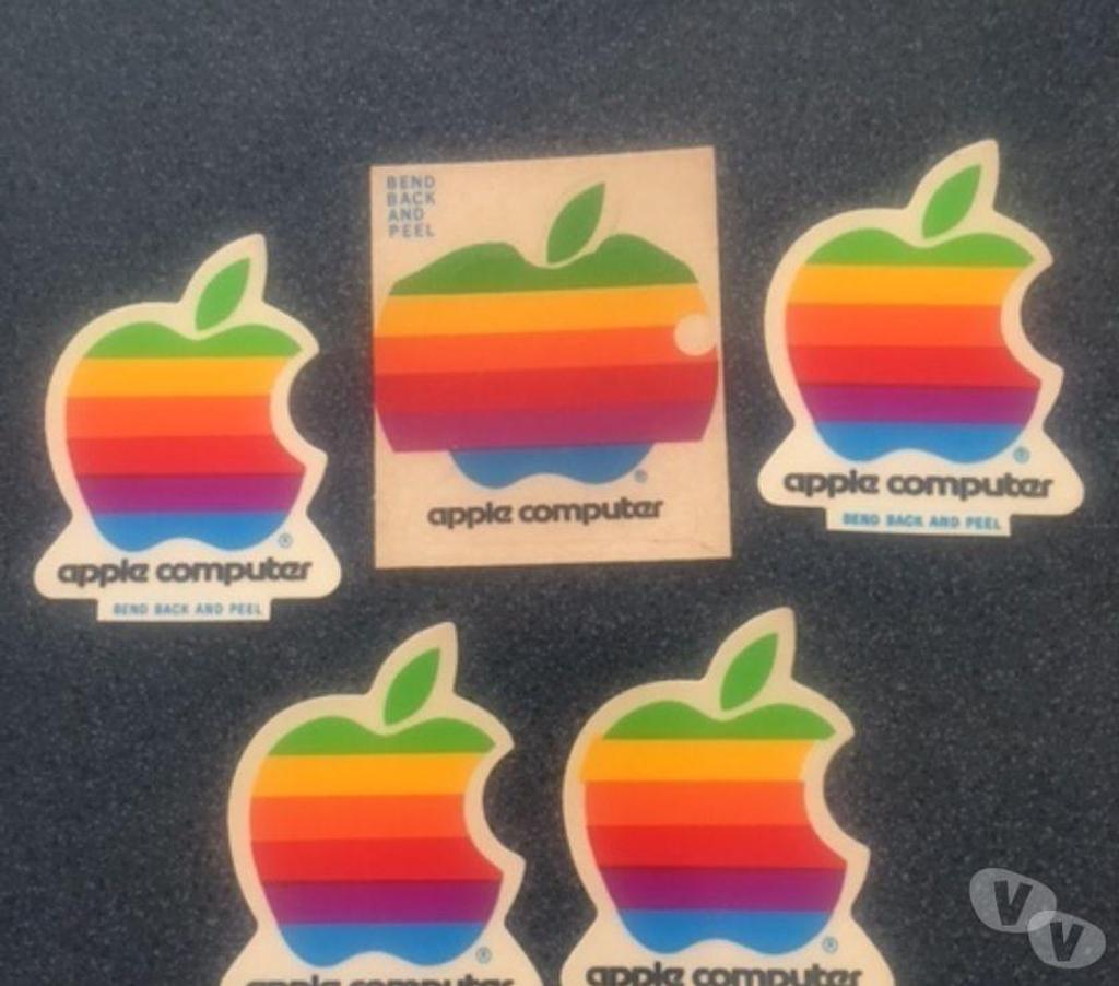 Collection Nord Valenciennes - 59300 - Photos Vivastreet Autocollant ordinateur Apple x 5 ( La Pomme ) 1.2