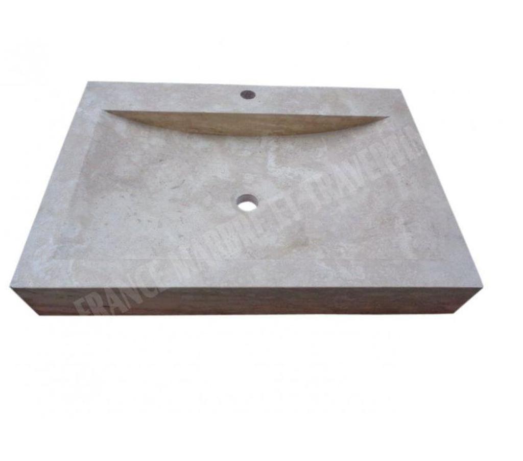  Var Forcalqueiret - 83136 - Photos Vivastreet Travertin Classique Beige Evier 70x50 cm REF 305