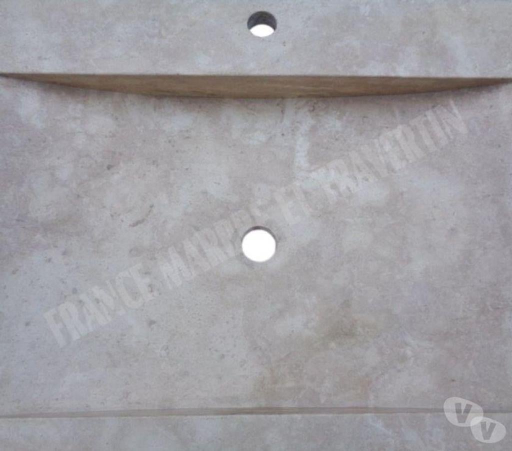  Bouches-du-Rhône Lancon Provence - 13680 - Photos Vivastreet Travertin Classique Beige Evier 70x50 cm REF 305