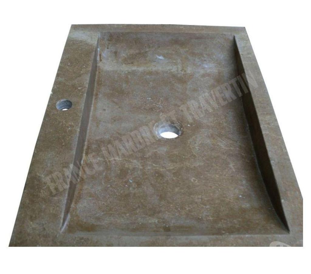  Bouches-du-Rhône Lancon Provence - 13680 - Photos Vivastreet Travertin Noce Marron Evier 70x50 cm REF 756