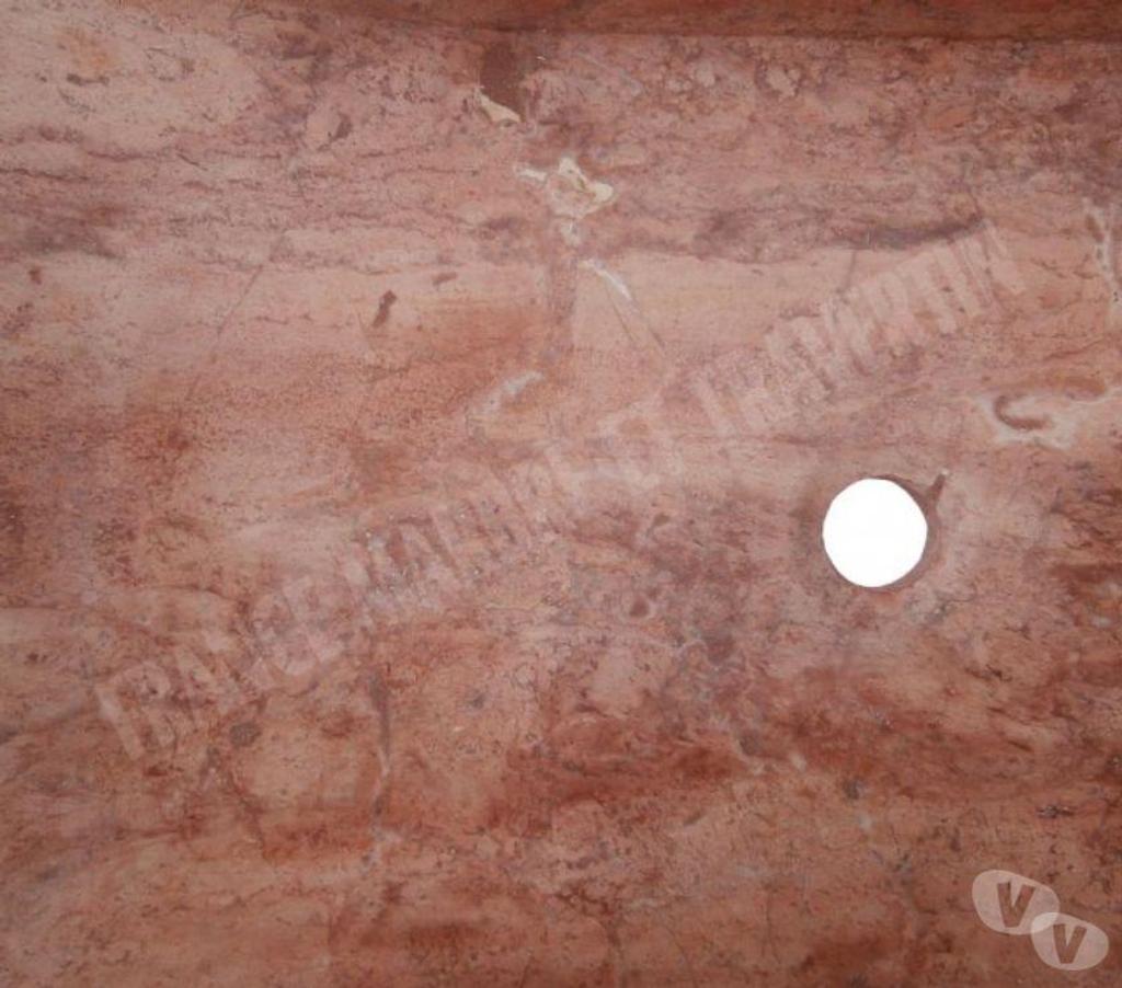  Bouches-du-Rhône Lancon Provence - 13680 - Photos Vivastreet Travertin Rose Rouge Évier 70x50 cm REF 909