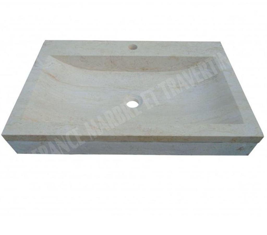  Bouches-du-Rhône Lancon Provence - 13680 - Photos Vivastreet Travertin Classique Beige Evier 70x45 cm REF 2019