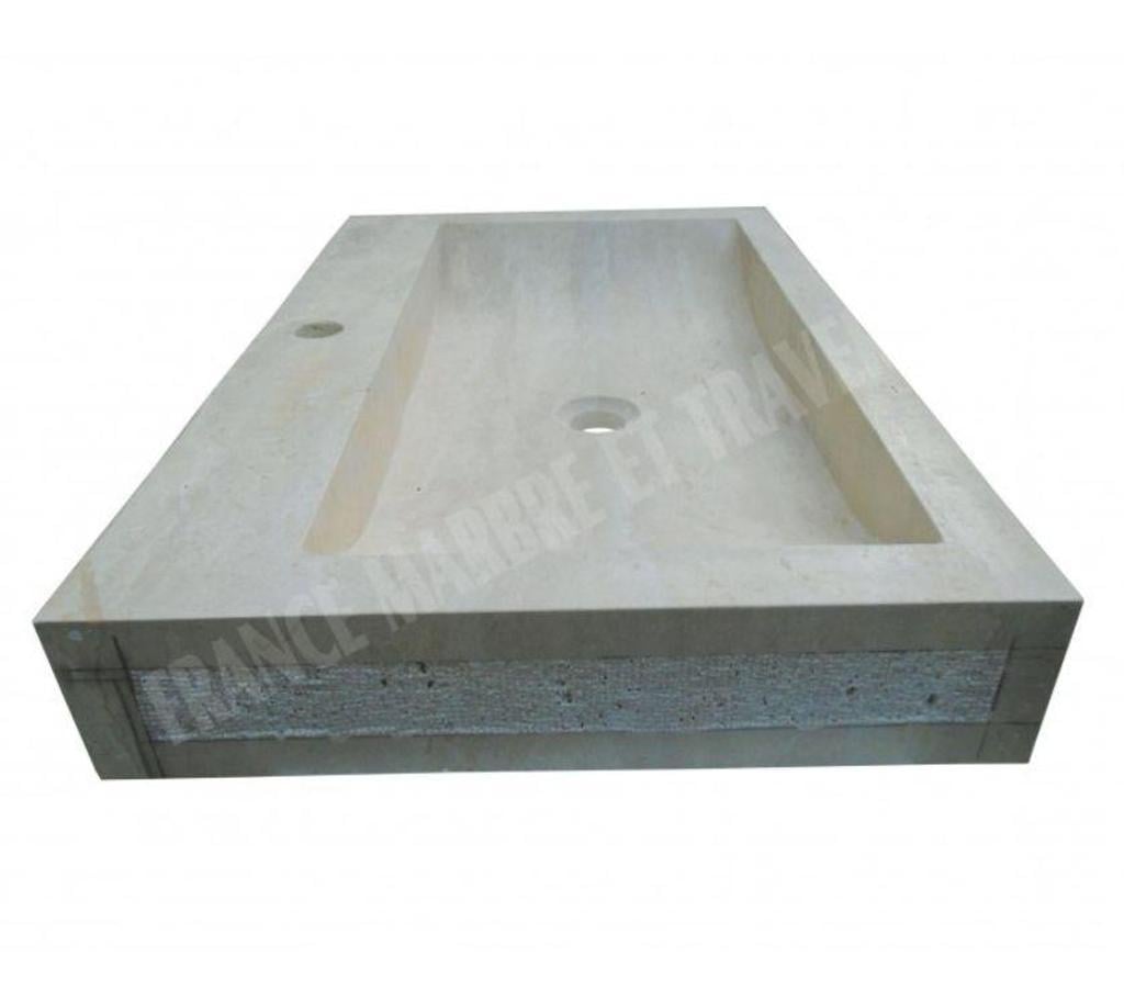  Bouches-du-Rhône Lancon Provence - 13680 - Photos Vivastreet Travertin Classique Beige Evier 70x45 cm REF 2018