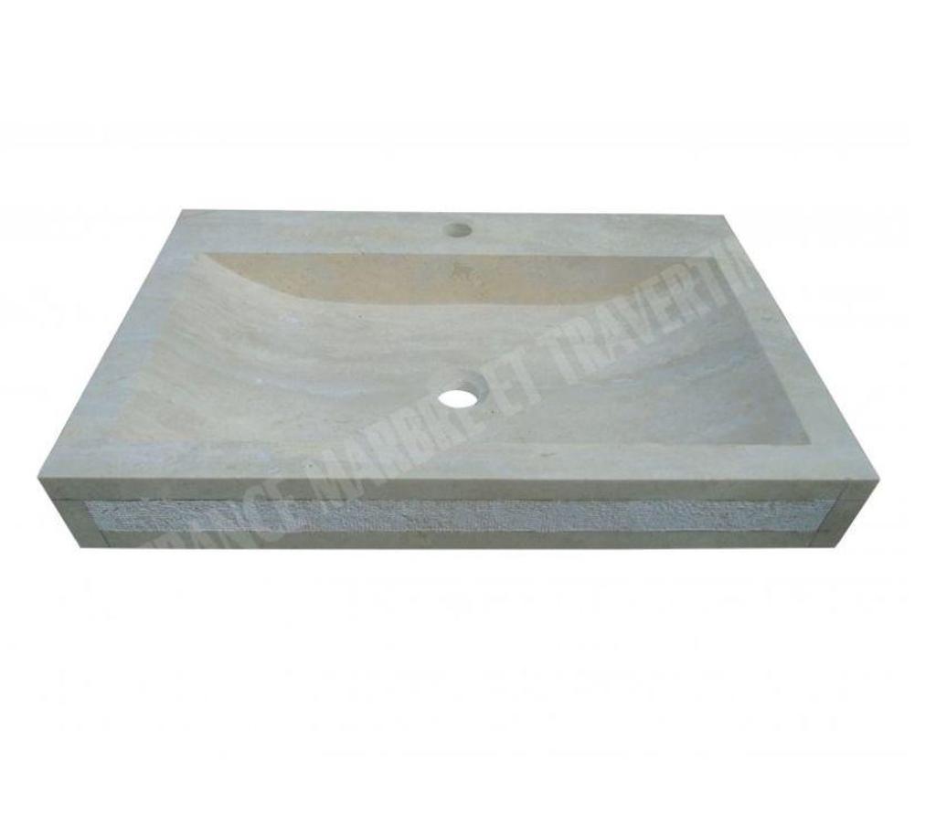  Bouches-du-Rhône Lancon Provence - 13680 - Photos Vivastreet Travertin Classique Beige Evier 70x45 cm REF 2018