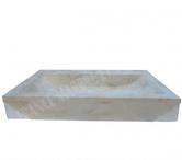 Travertin Classique Beige Evier 70x45 cm REF 3247
