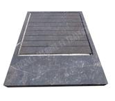 Marbre Noir Bac A Douche 140x110 cm REF 1749
