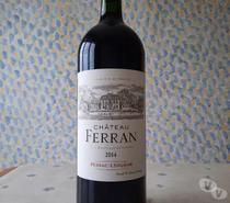 Bouteille de vin Magnum chateau FERRAN 2014