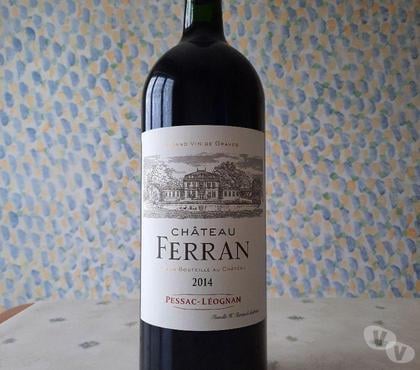 Vins - Gastronomie Etauliers Gironde - Photos Vivastreet Bouteille de vin Magnum chateau FERRAN 2014