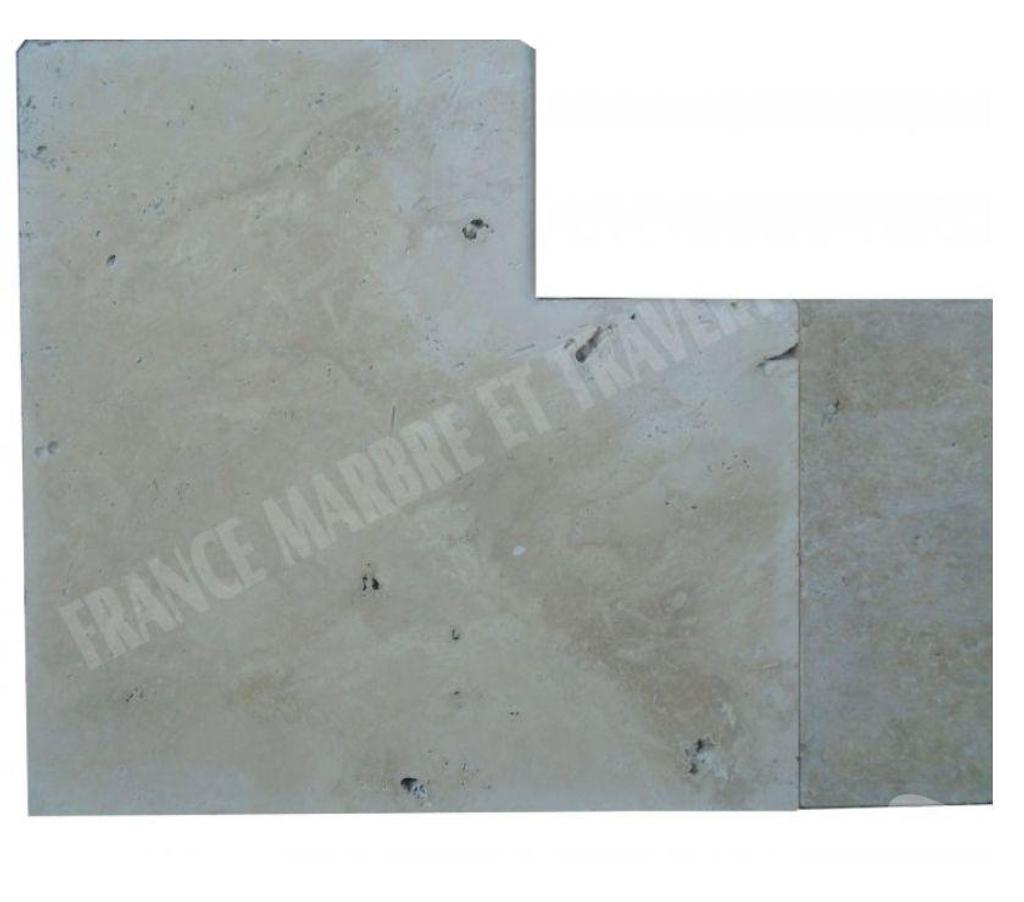  Bouches-du-Rhône Lancon Provence - 13680 - Photos Vivastreet Travertin Classique Beige Margelle de Piscine AR REF 1510