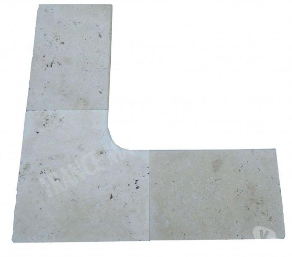  Bouches-du-Rhône Lancon Provence - 13680 - Photos Vivastreet Travertin Classique Beige Margelle de Piscine AR REF 1818