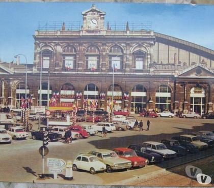 Collections Valenciennes Nord - Photos Vivastreet Carte postale la gare de Lille Flandre 1968 2.00