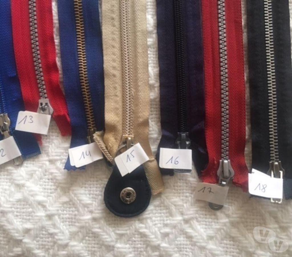 Accessoires - Bagagerie Nord Valenciennes - 59300 - Photos Vivastreet Lot de différentes fermeture éclaires 126 