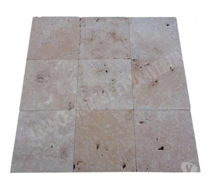Bricolage - Jardin - Outillage Valreas Vaucluse - Photos Vivastreet Carrelage Travertin Beige nuancé 40x40 cm 1,2 cm REF 007