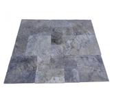 Carrelage Travertin Silver Opus Romain 1,2 cm REF 082
