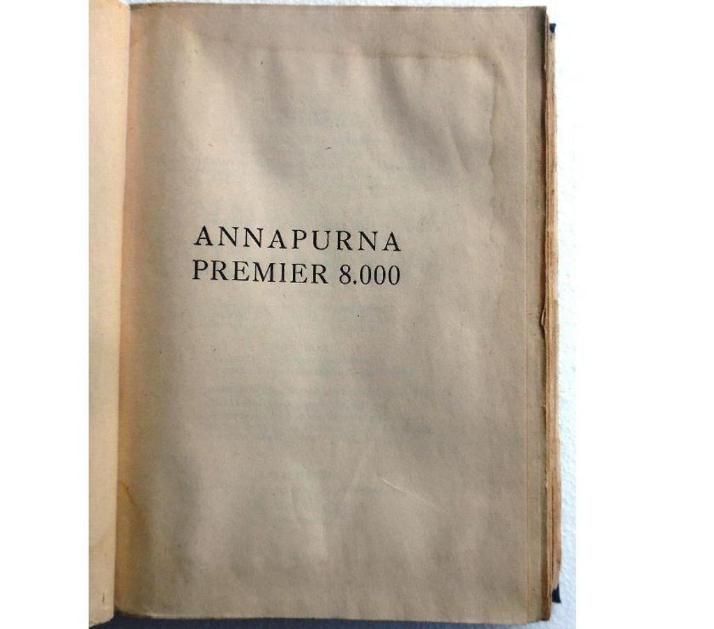 Livres occasion Hérault Castries - 34160 - Photos Vivastreet MAURICE HERZOG - ANNAPURNA - Premier 8.000 - ARTHAUD 