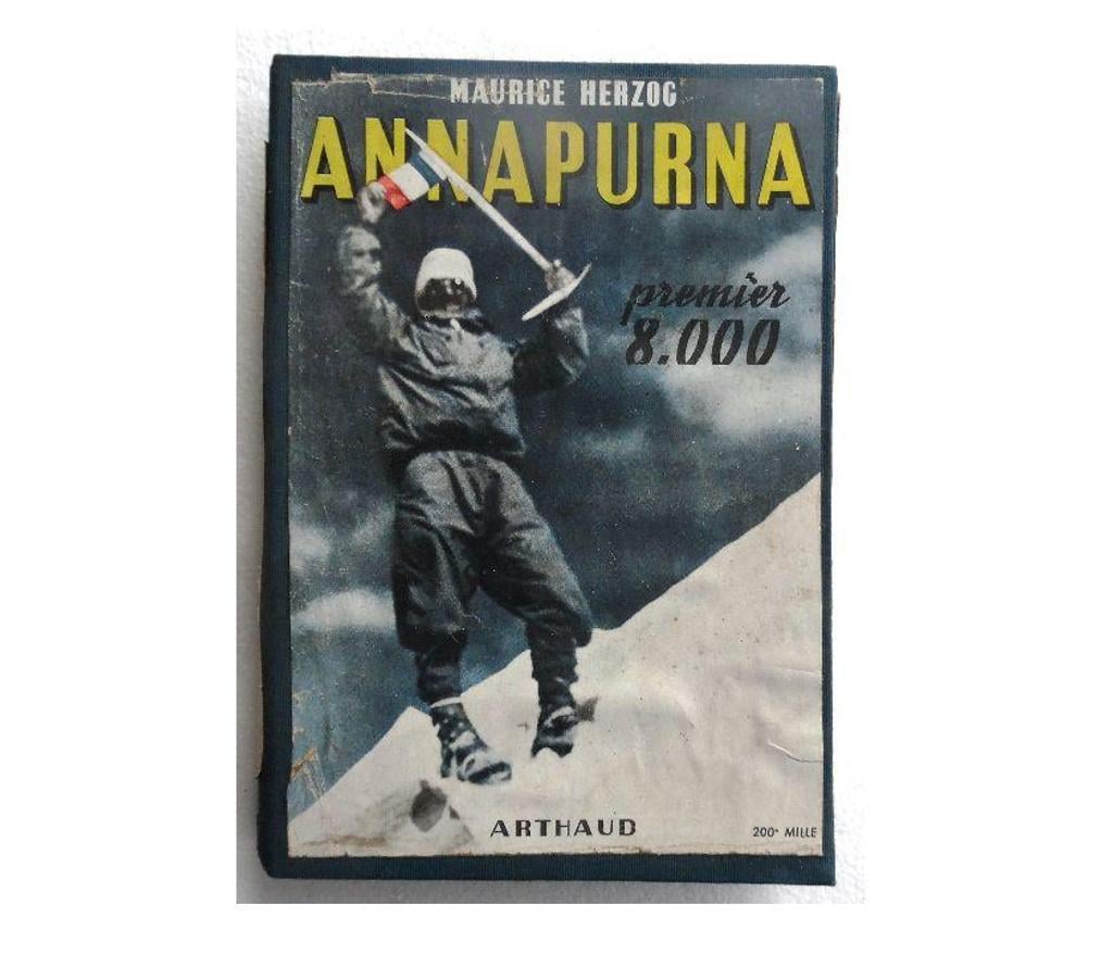 Livres occasion Hérault Castries - 34160 - Photos Vivastreet MAURICE HERZOG - ANNAPURNA - Premier 8.000 - ARTHAUD 