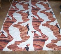 Beau double rideau épais - opaque - Neuf - 7€