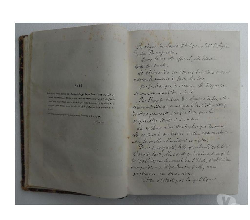 Collection Hérault Castries - 34160 - Photos Vivastreet Révolution Française1830 Histoire 10 ans 18301840 2 volumes