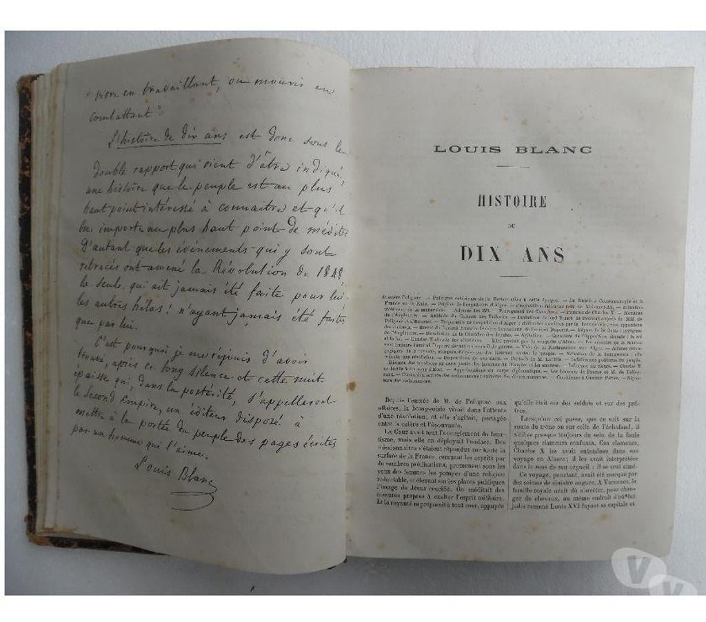 Collection Hérault Castries - 34160 - Photos Vivastreet Révolution Française1830 Histoire 10 ans 18301840 2 volumes