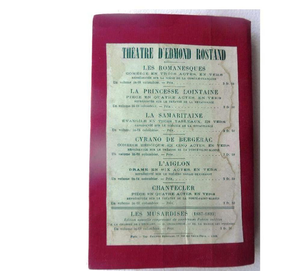 Livres occasion Hérault Castries - 34160 - Photos Vivastreet LA SAMARITAINE EDMOND ROSTAND Évangile en trois tableaux 