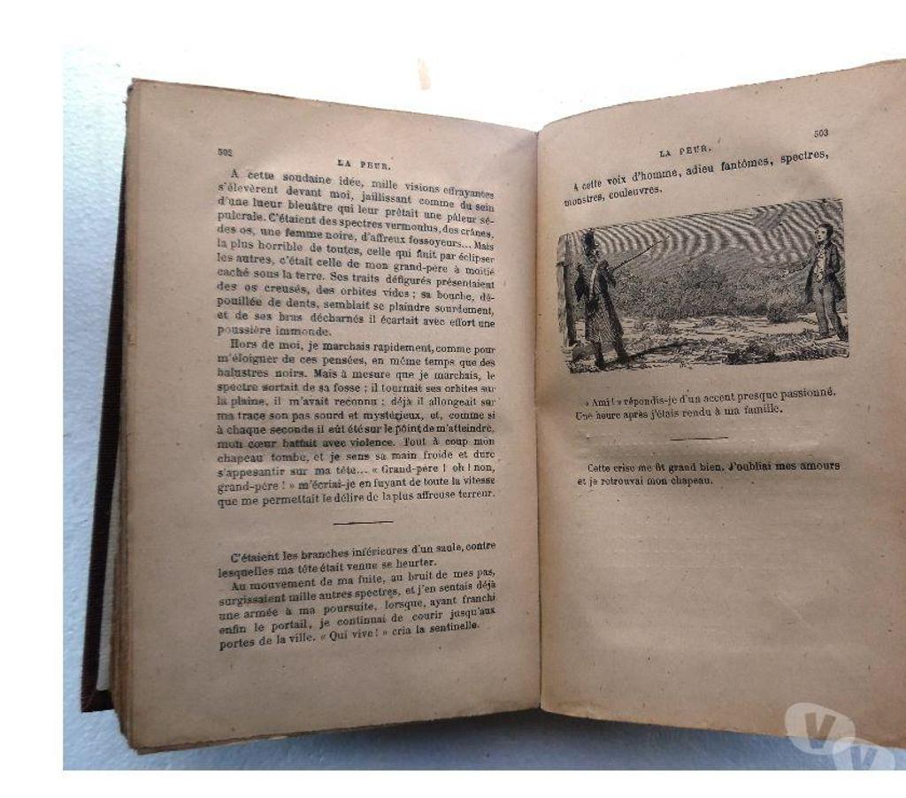 Livres occasion Hérault Castries - 34160 - Photos Vivastreet NOUVELLES GENEVOISES par R.TÖPFFER Illustré d’après l'auteur
