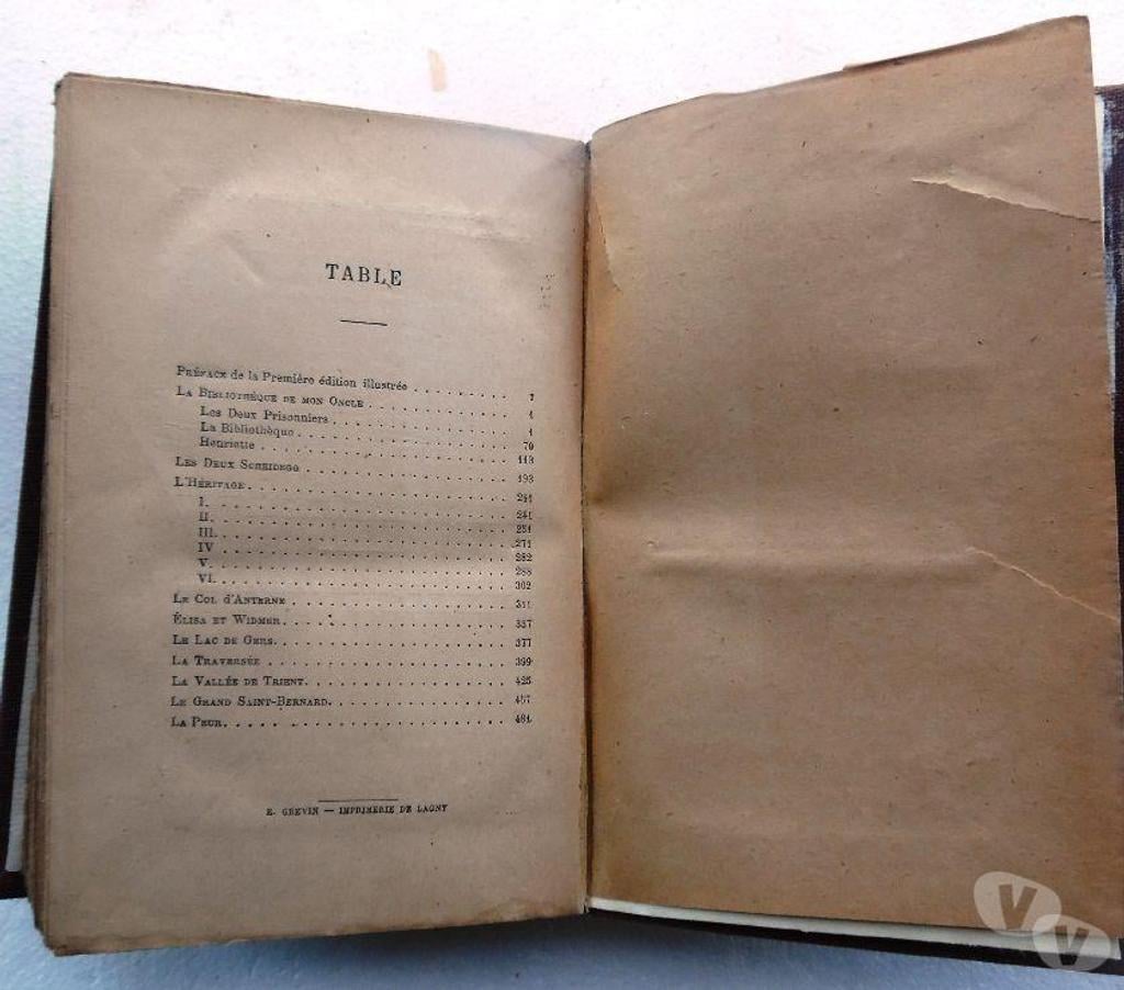 Livres occasion Hérault Castries - 34160 - Photos Vivastreet NOUVELLES GENEVOISES par R.TÖPFFER Illustré d’après l'auteur