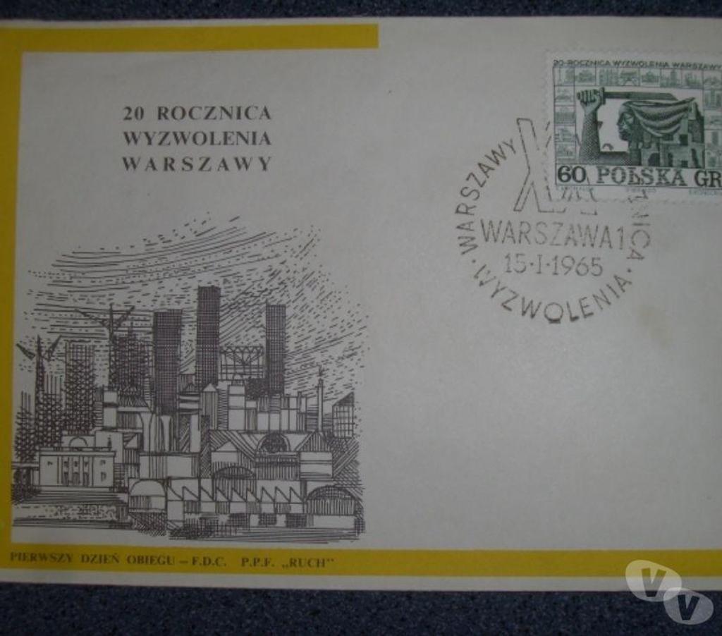 Collection Nord Valenciennes - 59300 - Photos Vivastreet Enveloppes timbrés polonaises de 1964 295.5