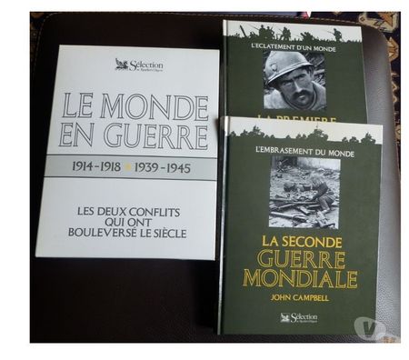 Livres occasion Vendée Soullans - 85300 - Photos Vivastreet Livre 14-18 & 39-45 LE MONDE EN GUERRE