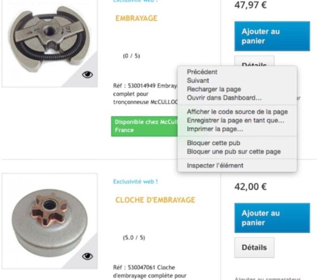 Nord Valenciennes - 59300 - Photos Vivastreet McCulloch 444 bobine,volant,autres 140