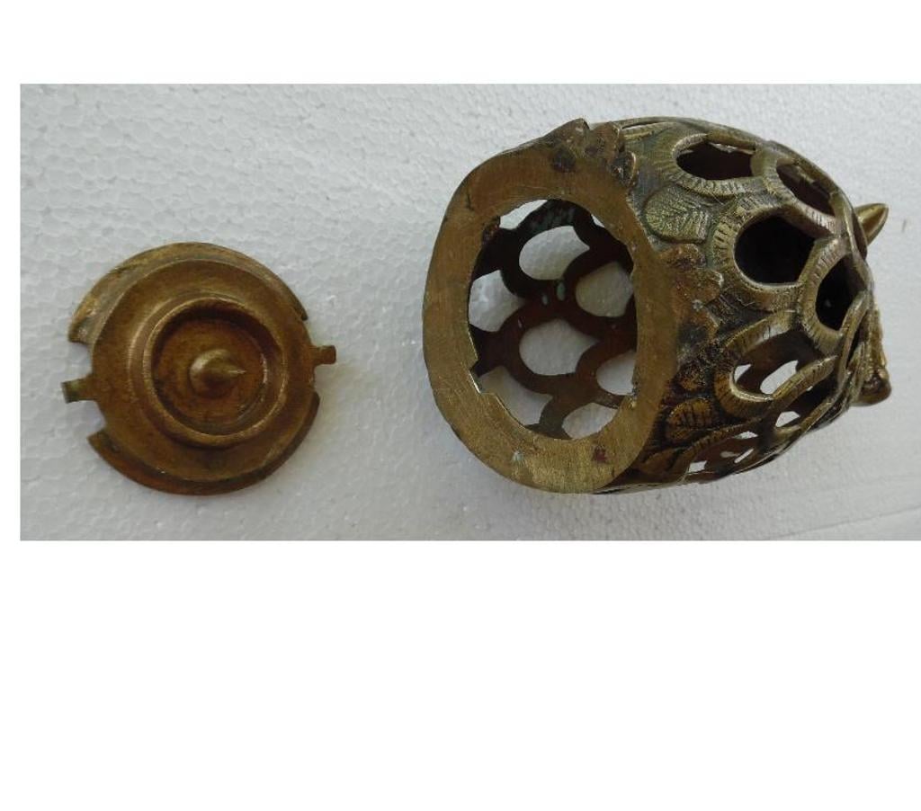 Décoration - art Hérault Castries - 34160 - Photos Vivastreet Hibou Bougeoir photophore ancien en laiton ou en bronze 