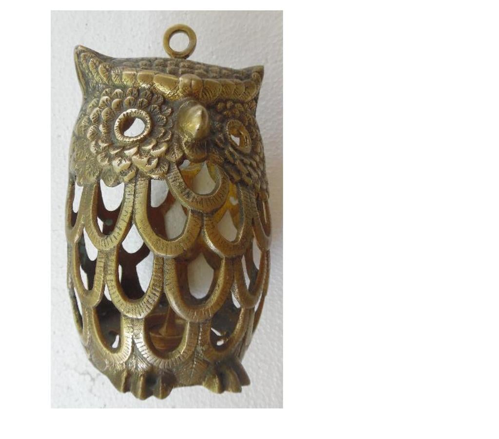 Décoration - art Hérault Castries - 34160 - Photos Vivastreet Hibou Bougeoir photophore ancien en laiton ou en bronze 