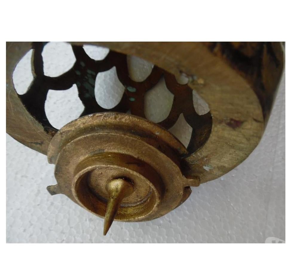 Décoration - art Hérault Castries - 34160 - Photos Vivastreet Hibou Bougeoir photophore ancien en laiton ou en bronze 