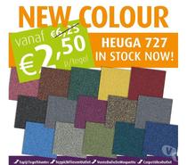 Nouveau stock de Dalles de moquette Heuga 727