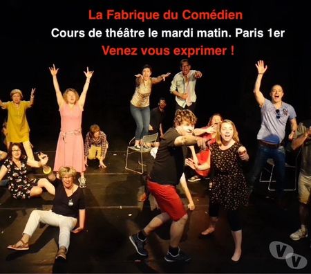 Musique - Théâtre - Danse Paris Paris 1er ardt - 75001 - Photos Vivastreet Cours théâtre en journée à Paris 2025-2026