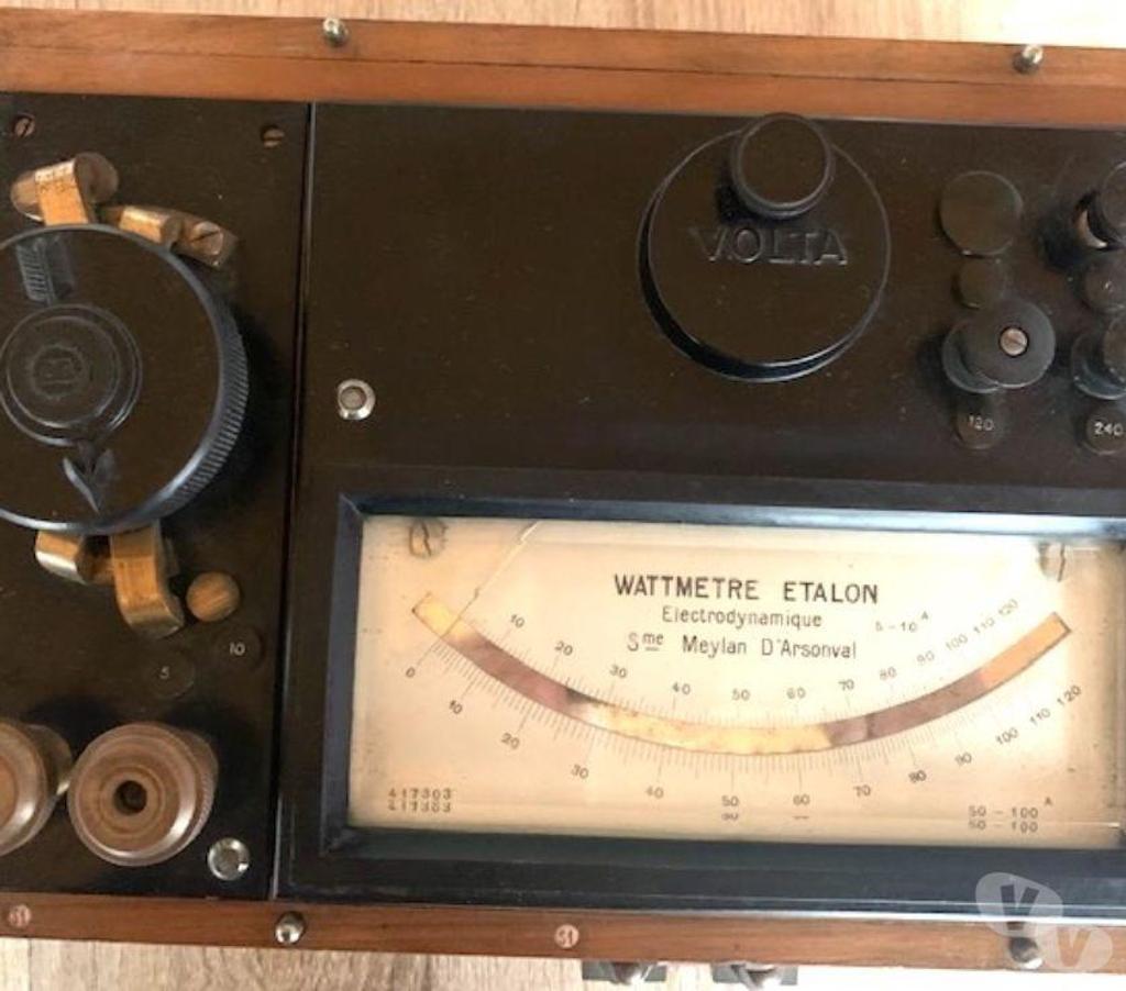 Collection Nord Valenciennes - 59300 - Photos Vivastreet Wattmètre Etalon Electrodynamique de 1927 113
