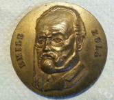 médaille emile zola
