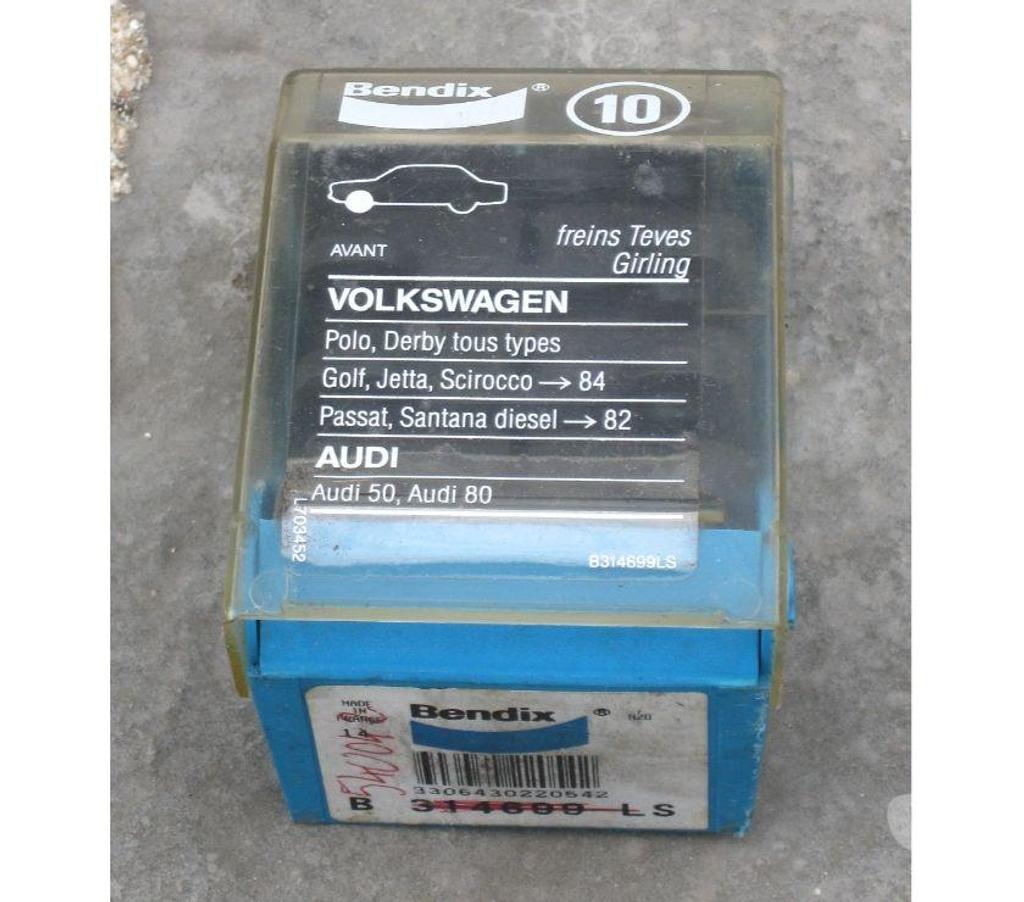 Pièces et services auto Yvelines Maule - 78580 - Photos Vivastreet Plaquettes de Freins AV Volkswagen Golf 1, Jetta 1, Scirocco