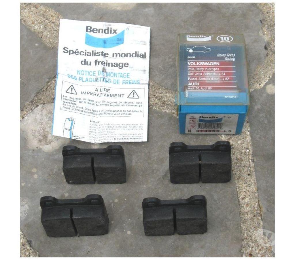 Pièces et services auto Yvelines Maule - 78580 - Photos Vivastreet Plaquettes de Freins AV Volkswagen Golf 1, Jetta 1, Scirocco