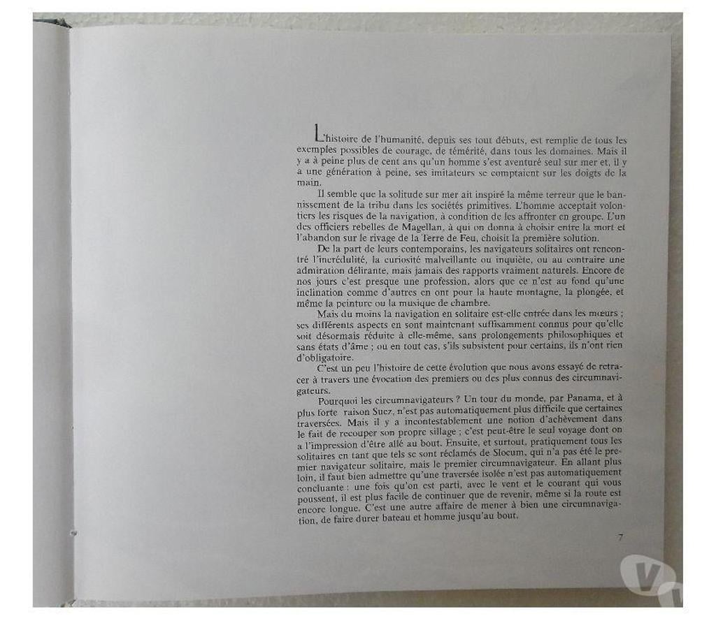 Livres occasion Hérault Castries - 34160 - Photos Vivastreet La voile en solitaire de Slocum a la transatlantique – Alain