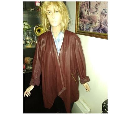 Vêtements Aix en Provence Aix en Provence - Photos Vivastreet VESTE FEMME CUIRE DEMIE SAISON MARRON FONCE ORIGINALE.